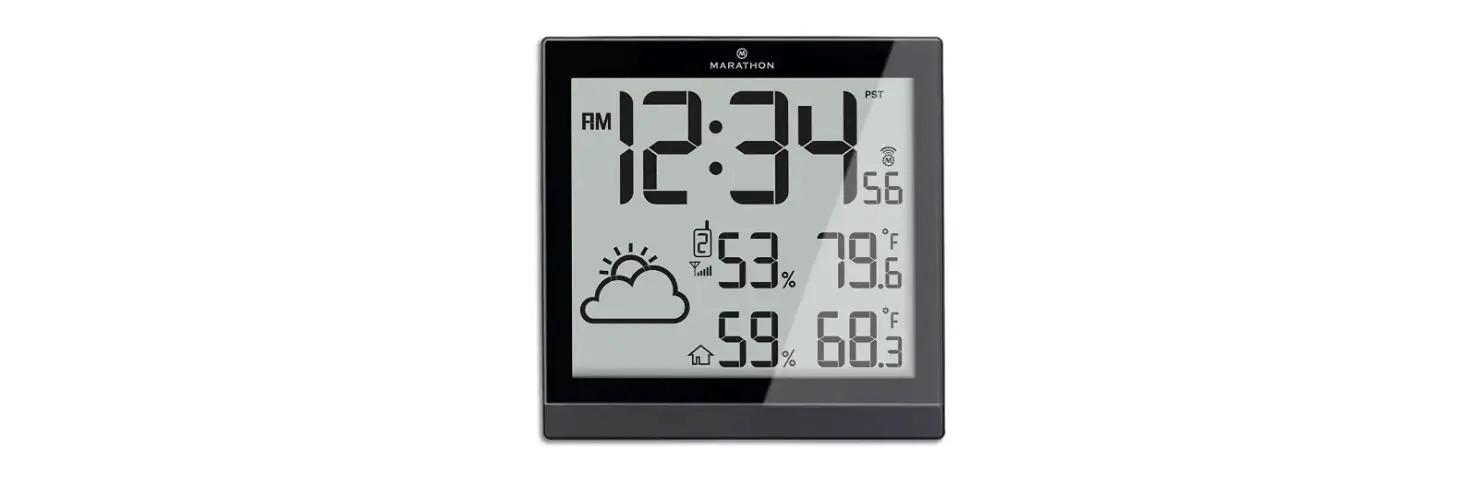 Marathon Ba030068-eu1 Slim Panoramic Weather Station Instruction Manual