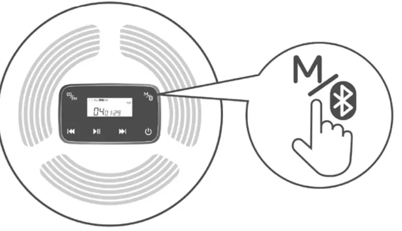 HOTT CD903TF CD Player - Bluetooth Function