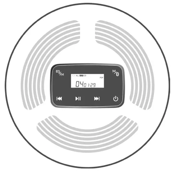 HOTT CD903TF CD Player