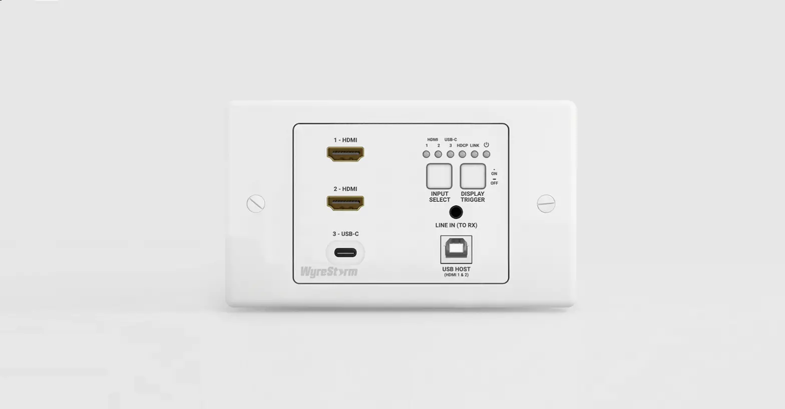 Wyrestorm Sw-130-tx-us 3-input In-wall Hdbaset Transmitter User Guide Wyrestorm Sw-130-tx-us 3-input In-wall Hdbaset Transmitter User Guide