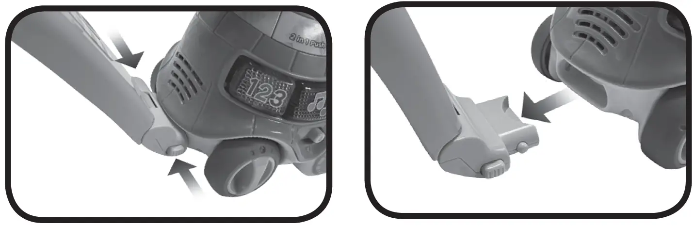 vtech 198858 2-in-1 Push & Discover Turtle ASSEMBLY INSTRUCTIONS-2