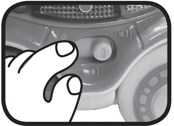 vtech 198858 2-in-1 Push & Discover Turtle FEATURES