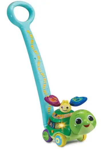 vtech 198858 2-in-1 Push & Discover Turtle