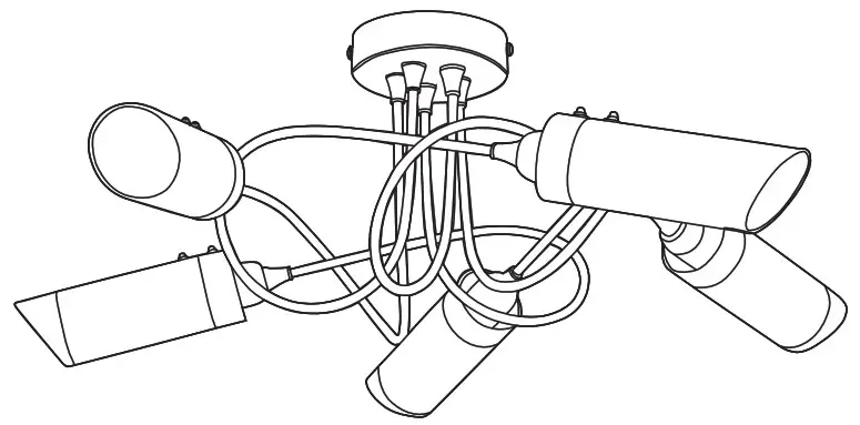 JOHN LEWIS Limbo 5lt Semi -- Semi Flush