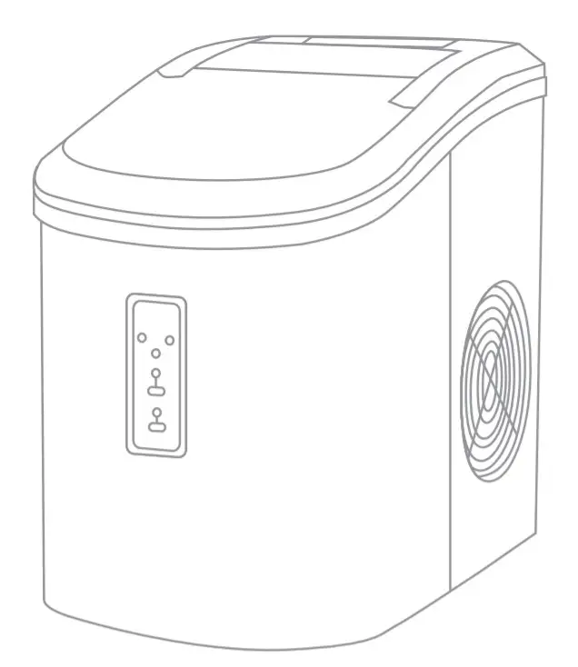 EUHOMY IM-01 Countertop Ice Cream Maker