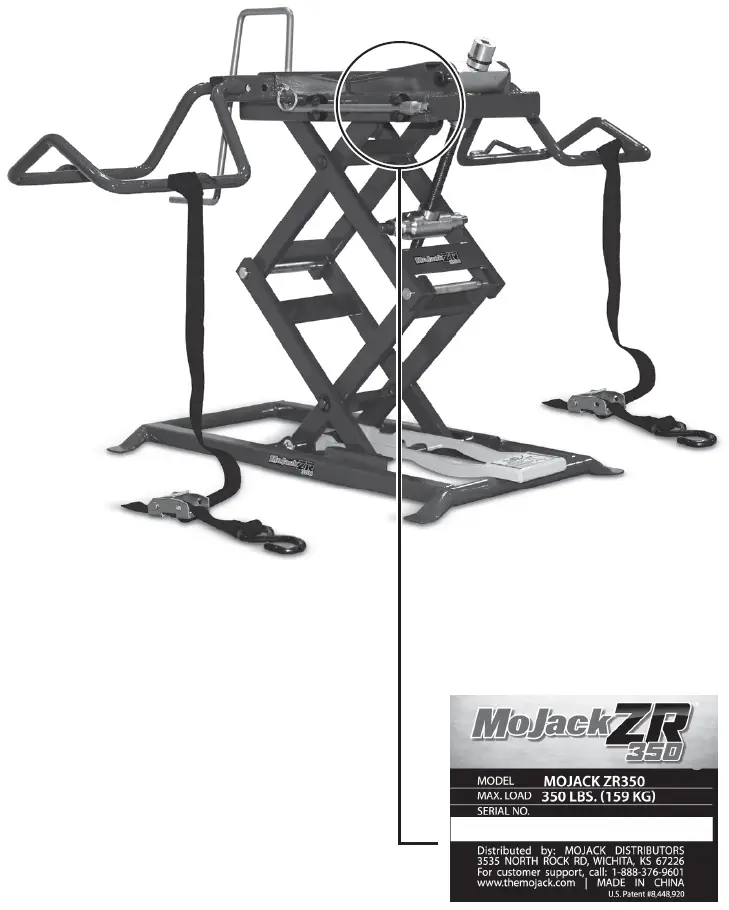 MoJack ZR350 Riding Mower Lift introduction