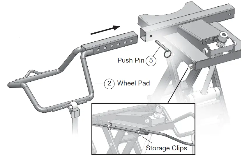 MoJack ZR350 Riding Mower Lift operation instruction-13