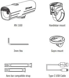 OLIGHT RN-1500 LED Light - IN THE BOX
