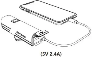 OLIGHT RN-1500 LED Light - PHONE CHARGING INSTRUCTION