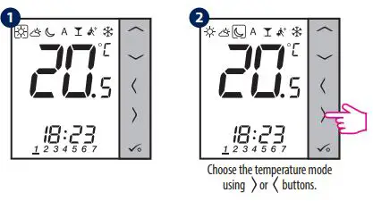SALUS VS30W Programmable Wired Thermostat with Digital Display fig12