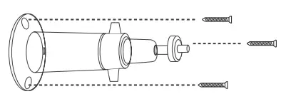 ZOSI ZSS-SP1 Solar Panel Power Supply - bracket