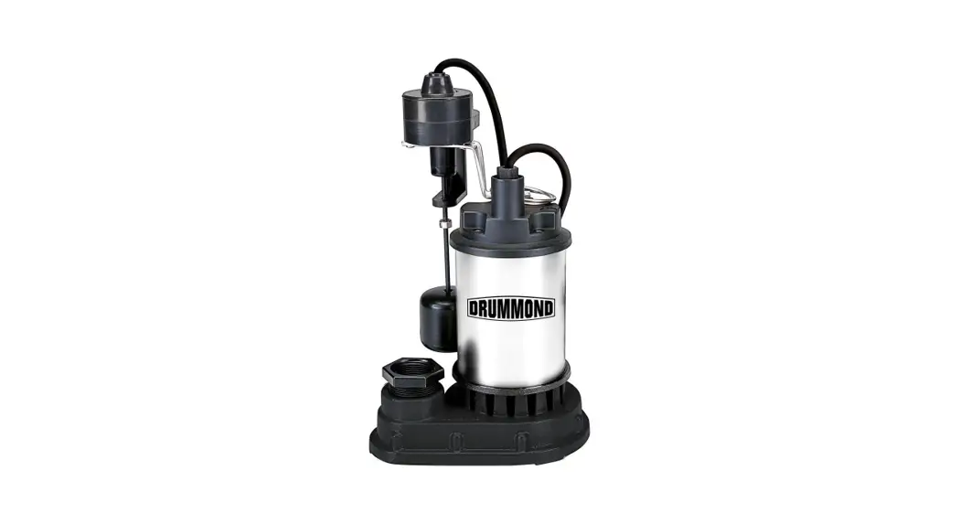 Drummond 58012 1/2 Hp Submersible Sump Pump Owner's Manual Drummond 58012 1/2 Hp Submersible Sump Pump Owner's Manual