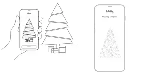 twinkly TWC400STP 400 RGB Multicolor LED Cluster Lights - figure 7