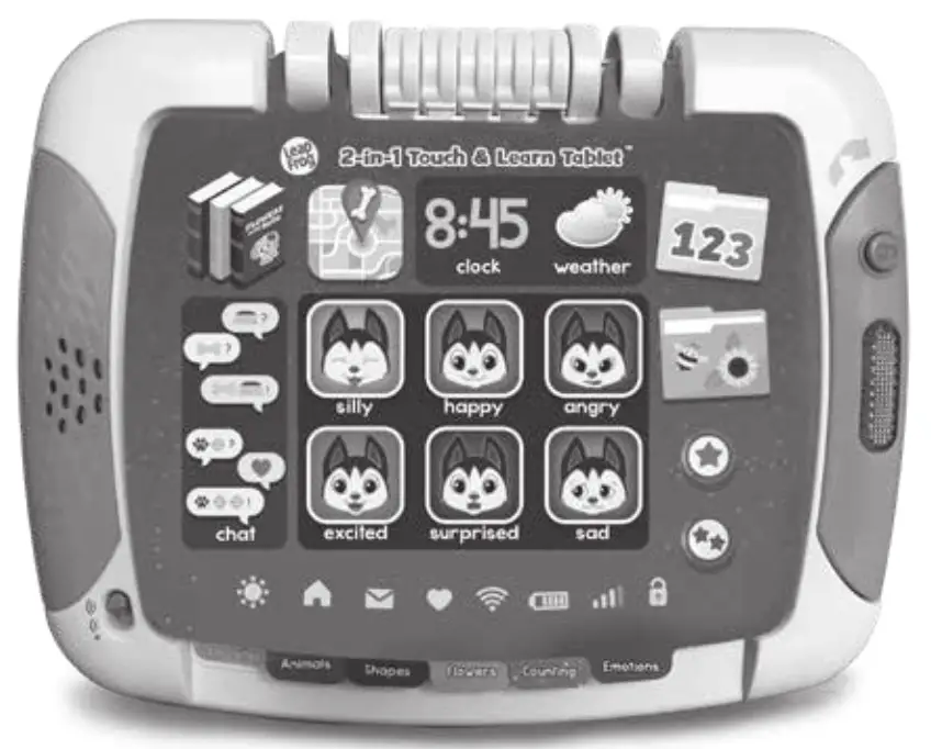 LeapFrog 80 194850 2 in 1 Touch and Learn Table