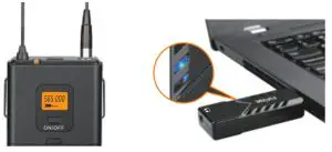 FIFINE K031 Wireless USB Computer Recording Microphone Lapel - MULTIPLE MICROPHONE 3