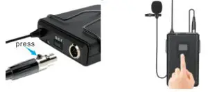 FIFINE K031 Wireless USB Computer Recording Microphone Lapel - QUICK START 2