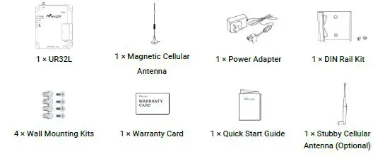 Milesight UR32L Industrial Router Lite Series fig 1