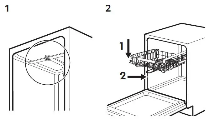 IKEA 104.804.19 HYGIENISK Integrated Dishwasher fig 10