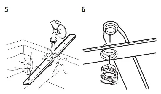IKEA 104.804.19 HYGIENISK Integrated Dishwasher fig 12