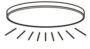 Airnasa YLXDD280-S18W LED Ceiling Light - power