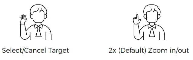 OBSBOT OBOWB2105CE Tiny 4K AI Powered PTZ Webcam- Gesture Control