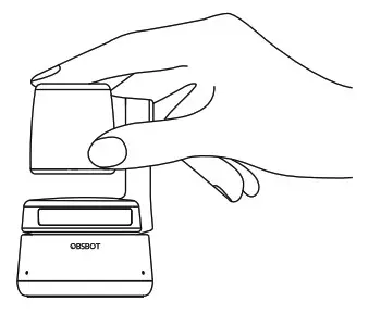 OBSBOT OBOWB2105CE Tiny 4K AI Powered PTZ Webcam- Privacy Mode