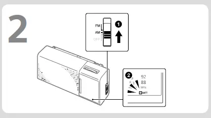 SONY ICF-P37 FM-3AM Radio fig 2