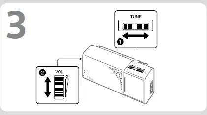 SONY ICF-P37 FM-3AM Radio fig 3
