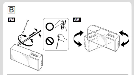 SONY ICF-P37 FM-3AM Radio fig 5