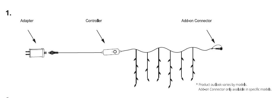Lumations L8050057NU34 Smart LED Light Strings FIG 1