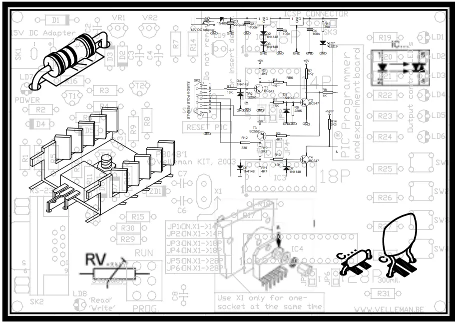 velleman K4700 Protection Pour Haut Parleur