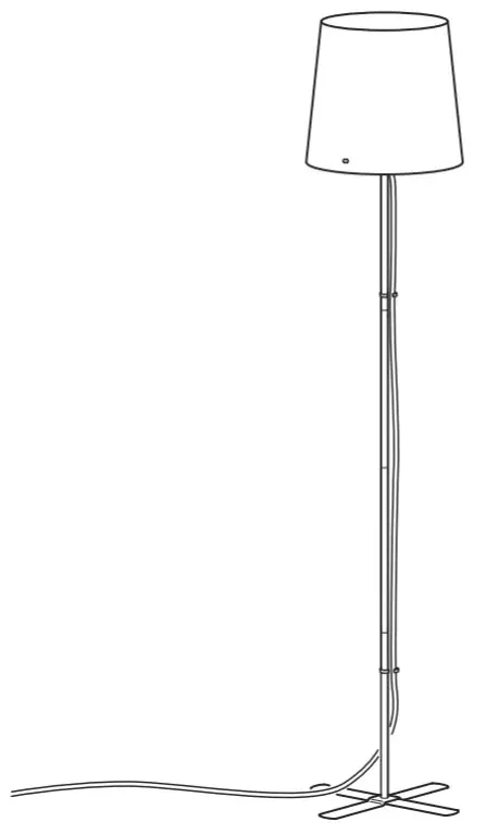 IKEA 104.378.07 BARLAST Floor Lamp