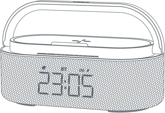 S29 Wireless Charger Wireless Speaker + LED Lamp