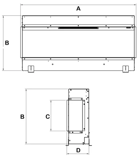 evonicfires Newton 6 E Smart StokeGas and Electric Fireplace Centre - fig1
