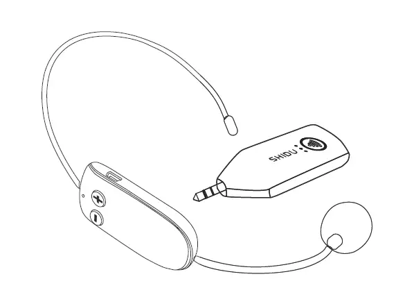 Shidu U8 Multi-function Acoustic Wireless Mircophone User Manual