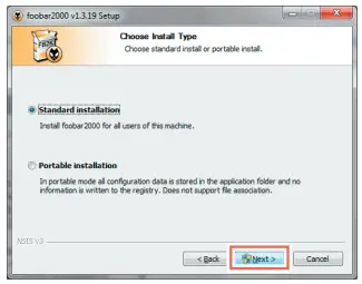NAD D 3045 Hybrid Digital DAC Amplifier - foobar2000 2