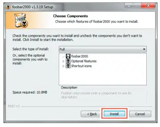 NAD D 3045 Hybrid Digital DAC Amplifier - foobar2000 4