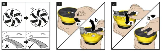 KARCHER EDI 4 Electric Ice Scraper - fig2