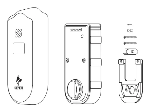 SHEPHERD-E240311-Smart Bluetooth Keyless Touch Entry-Deadbolt-Lock-FIG-