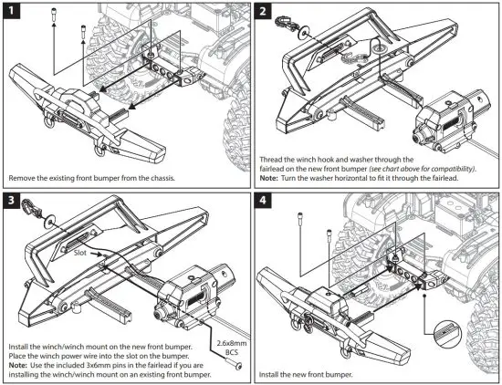 TRAXXAS TRX1032 TRX 4 Sport Crawler Truck - INSTALLATION