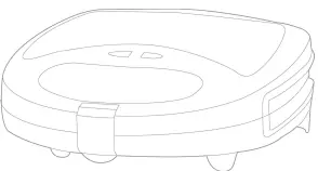 TOWER T27020 3-In-1 Sandwich Panini and Waffle Maker-fig1