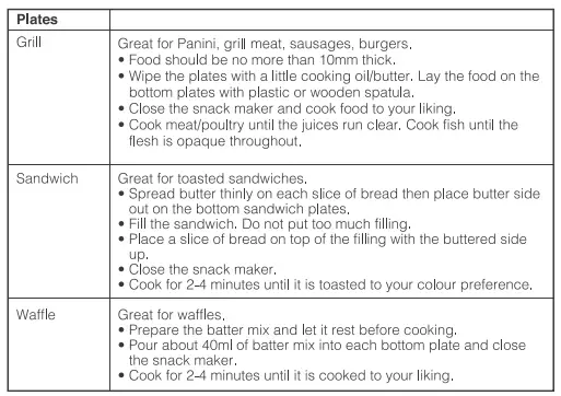 TOWER T27020 3-In-1 Sandwich Panini and Waffle Maker-fig5