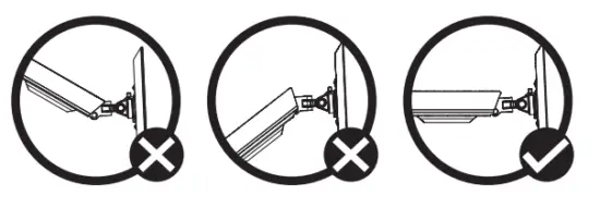 Lumi Legend LDT54-C024U Counterbalance Monitor Arm with RGB Lighting - installation1