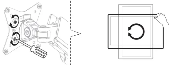 Lumi Legend LDT54-C024U Counterbalance Monitor Arm with RGB Lighting - installation8