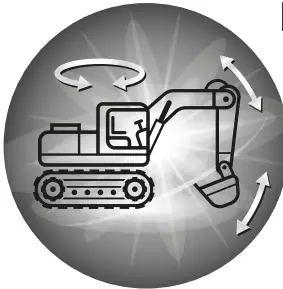 CAT 25005 1 24RC 336 Hydraulic Excavator - MOVEMENT