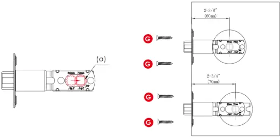 INSTALLING THE LOCKSET