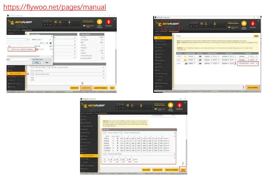 FLYWOO 1505750 Firefly Baby Quad Analog Micro Drone Instruction Manual - Frequency table