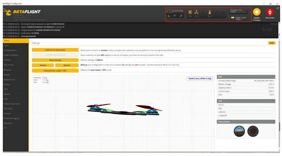 FLYWOO 1505750 Firefly Baby Quad Analog Micro Drone Instruction Manual - Then all functions of FC return to normal
