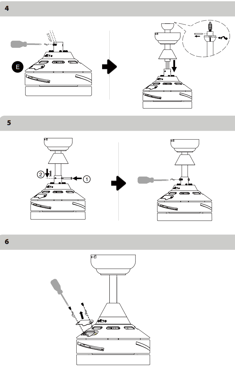 EGLO 35079 Sesimbra Ceiling Fan 3 Blades with Light fig 8