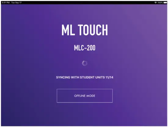 Setting up ML Touch